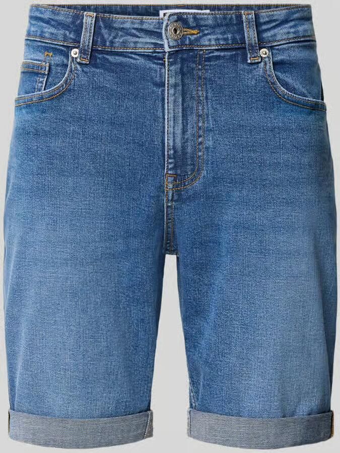 REVIEW slim fit korte jeans met omslag - Foto 2