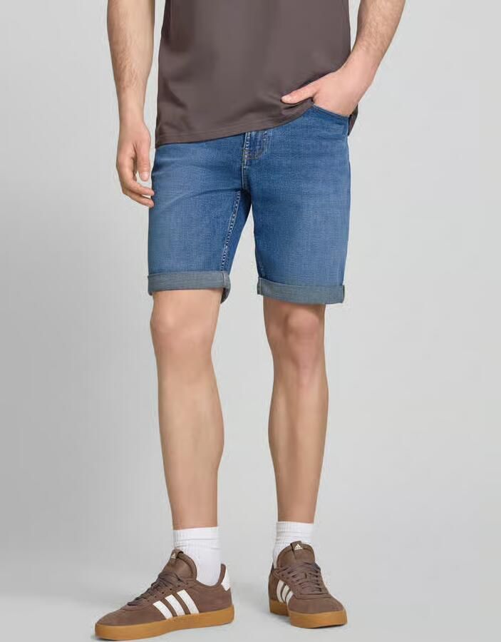 REVIEW slim fit korte jeans met omslag - Foto 2