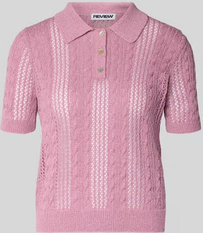 REVIEW slim fit poloshirt in brei-look - Foto 2