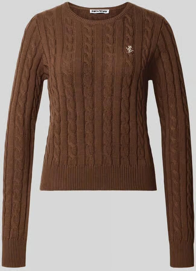 REVIEW Slim fit pullover van katoenmix - Foto 2
