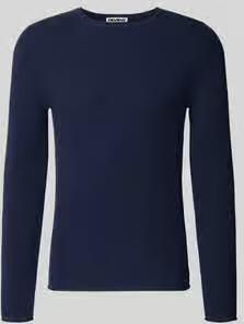 REVIEW slim fit pullover van puur katoen