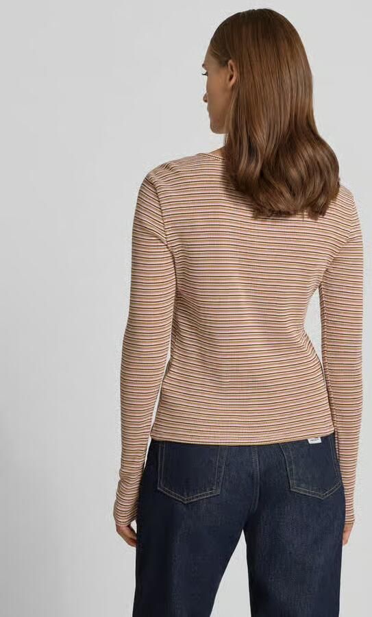 REVIEW slim fit shirt met lange mouwen van puur katoen - Foto 3