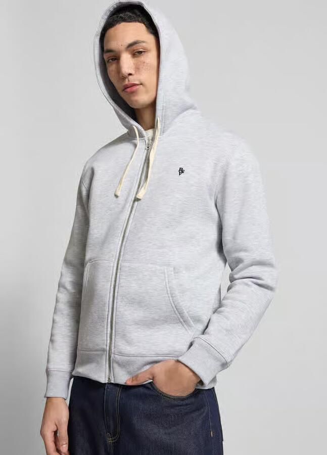 REVIEW Slim fit sweatjack met labelstitching - Foto 2