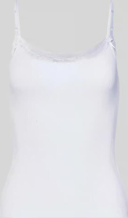 REVIEW slim fit top met kant - Foto 3
