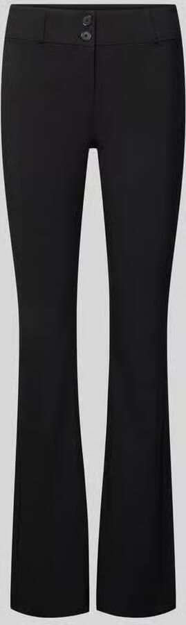 REVIEW Stoffen broek met strookzak aan de achterkant