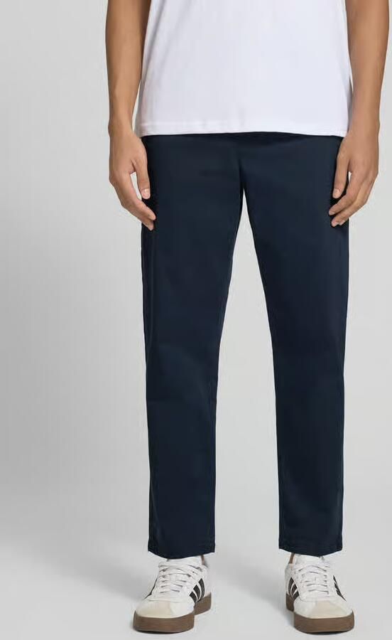 REVIEW straight fit broek van katoenmix - Foto 3
