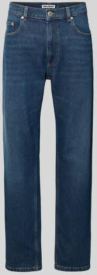 REVIEW Straight Fit Jeans in 5-pocketmodel - Foto 2