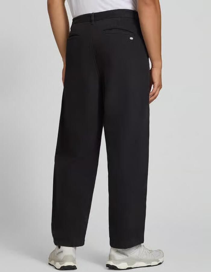 REVIEW barrel-fit-broek van katoenen stof met Franse steekzakken - Foto 2