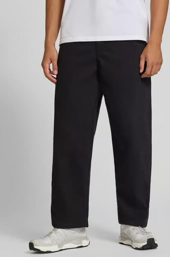 REVIEW barrel-fit-broek van katoenen stof met Franse steekzakken - Foto 3