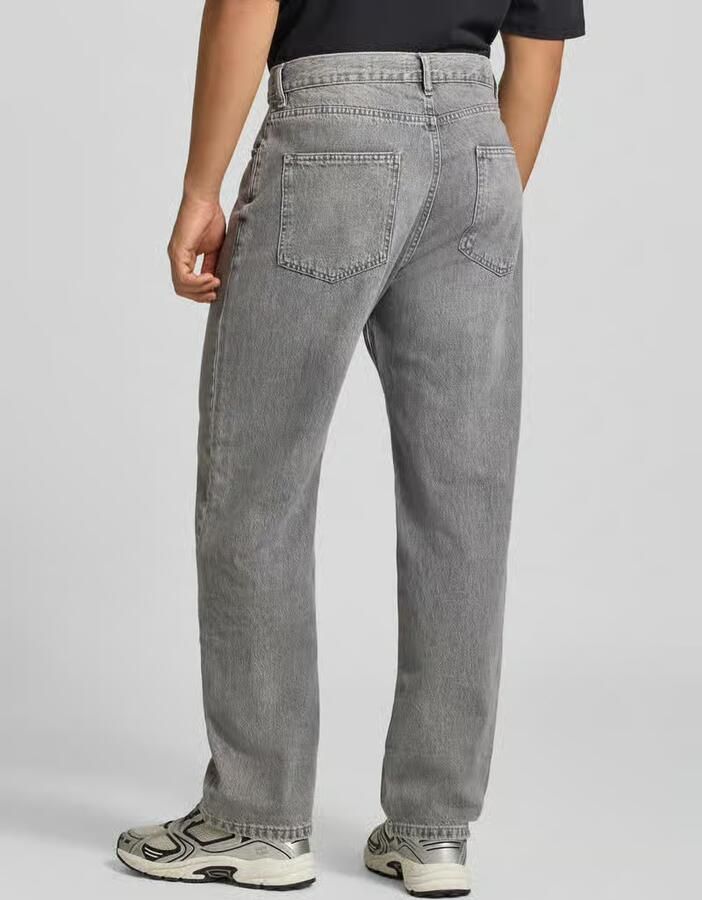 REVIEW straight fit jeans van puur katoen in used-look - Foto 2