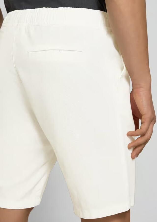 REVIEW straight fit korte broek met achterzak