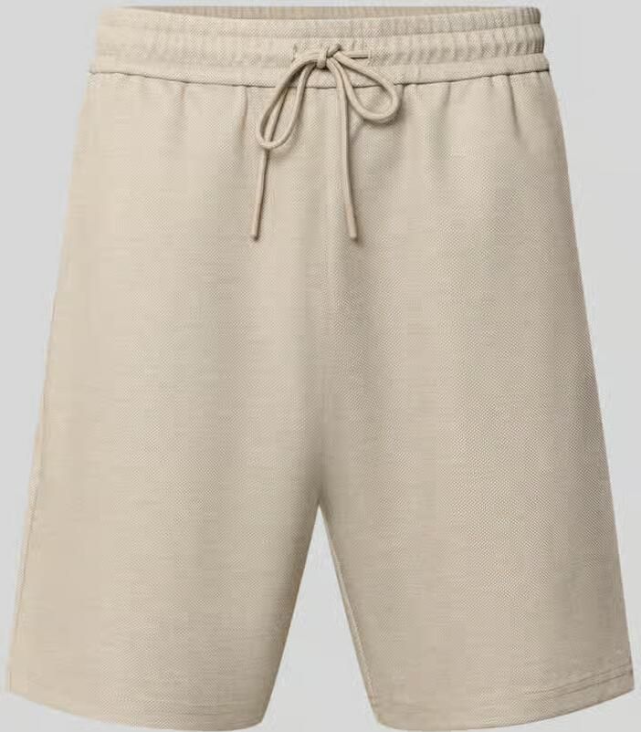REVIEW straight fit short met viscose