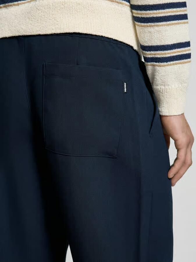 REVIEW Straight fit stoffen broek met viscose - Foto 2