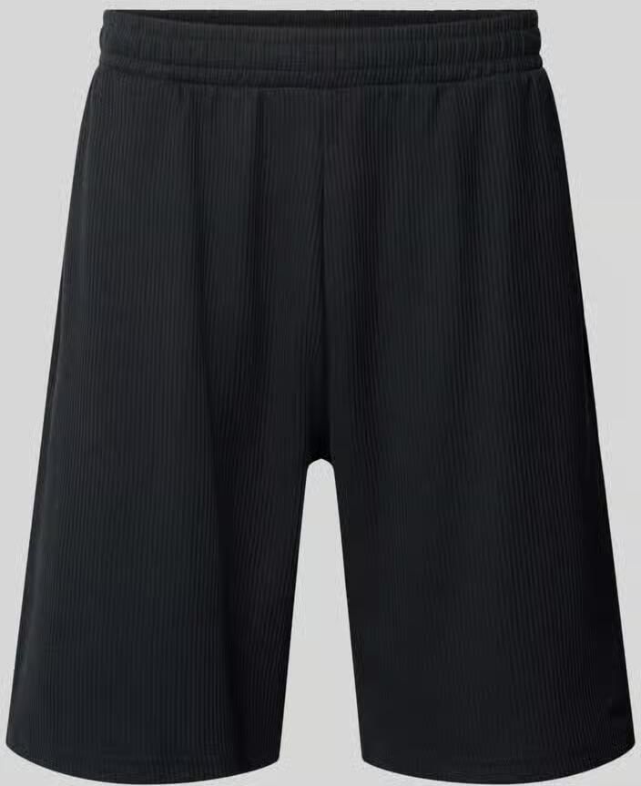 REVIEW straight fit sweatshorts met structuurpatroon - Foto 2