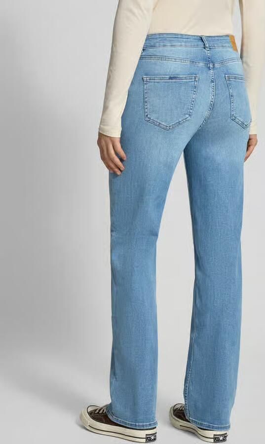 REVIEW straight jeans met middelhoge band - Foto 2