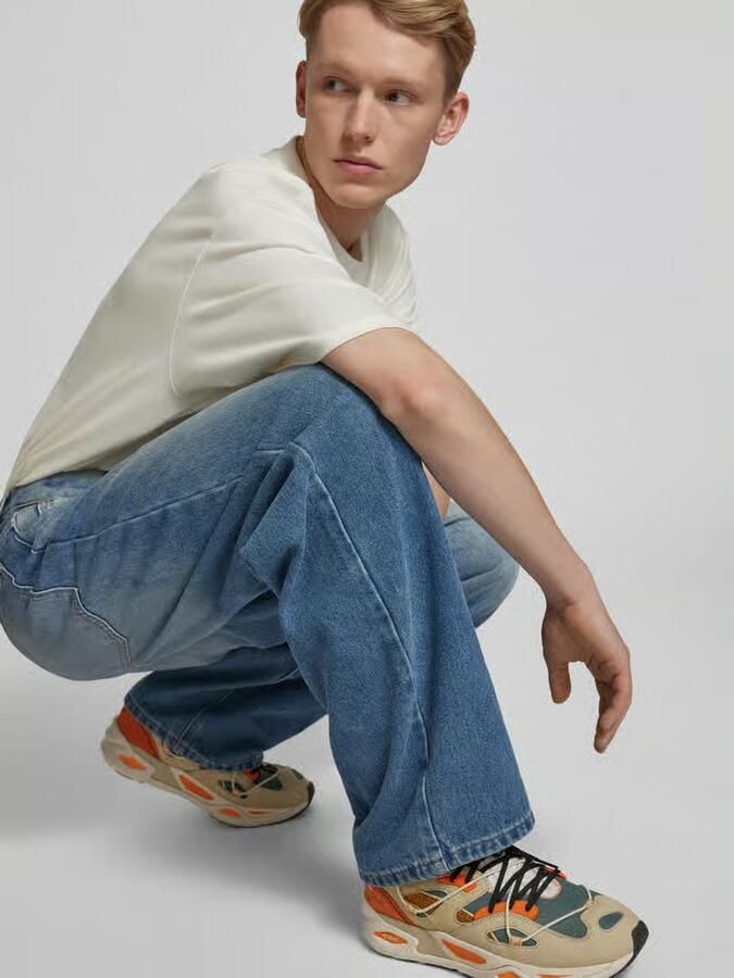 REVIEW Straight leg jeans in 5-pocketmodel