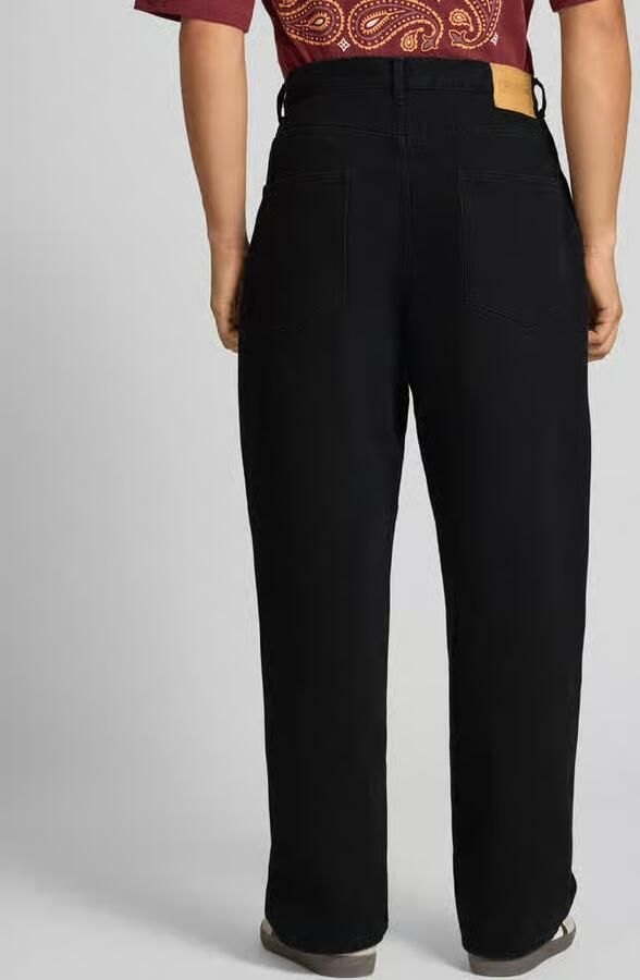 REVIEW Super baggy fit jeans met viscose