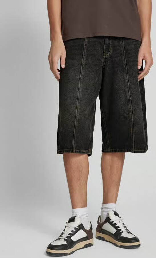 REVIEW Superbaggy fit korte jeans in 5-pocketmodel - Foto 3
