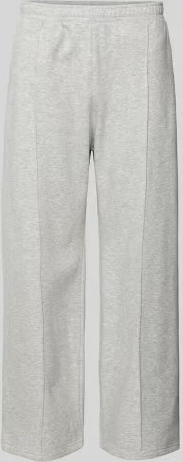 REVIEW Sweatbroek met bies en varsiety-emblemen - Foto 2