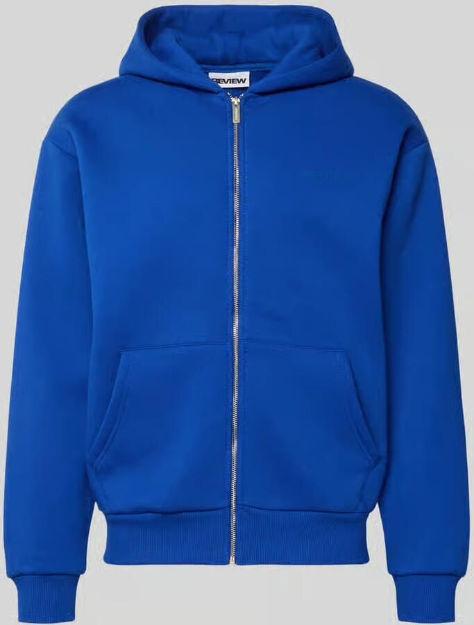 REVIEW Essentials hoodie met ritssluiting en logo - Foto 2