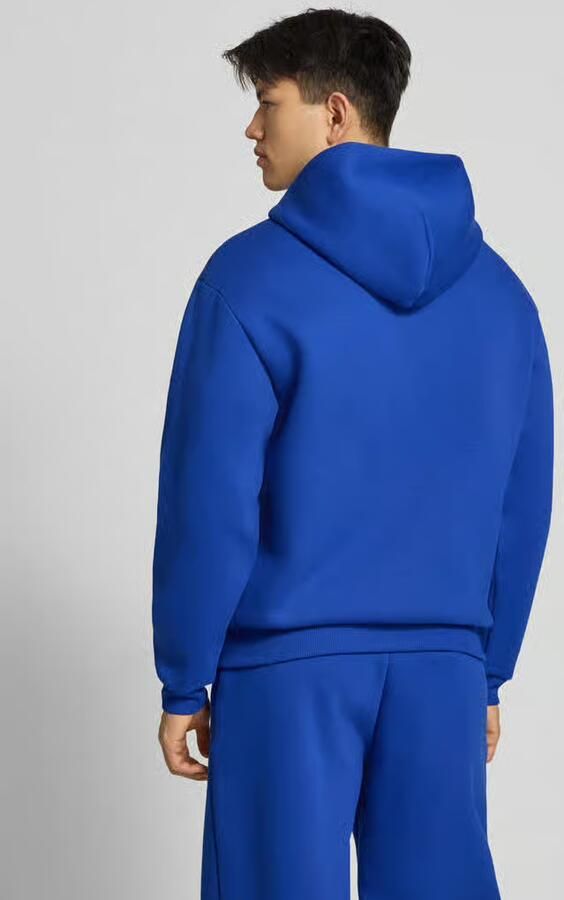 REVIEW Essentials hoodie met ritssluiting en logo