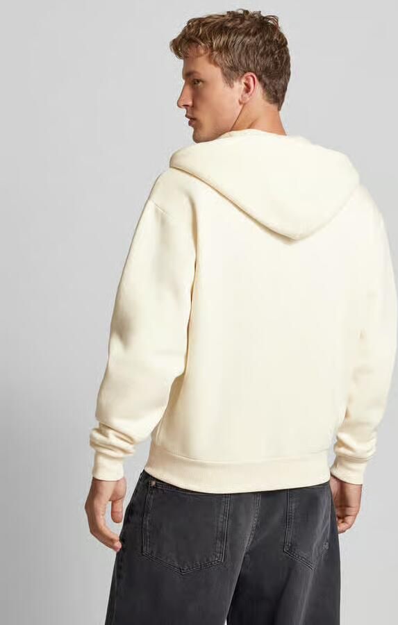 REVIEW Essentials hoodie met ritssluiting en logo - Foto 3