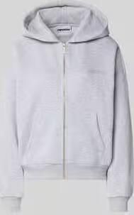 REVIEW sweatjack met logo en kangoeroezak