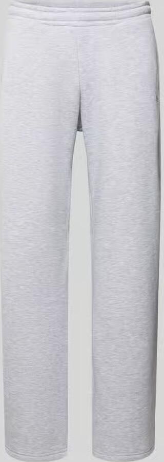 REVIEW Straight leg sweatpants met labelprint - Foto 2