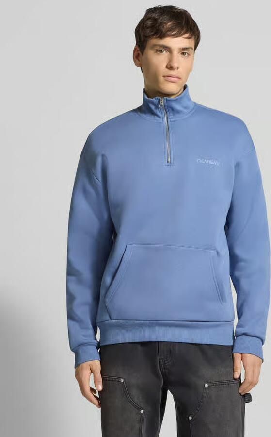 REVIEW Sweatshirt met labelprint - Foto 2