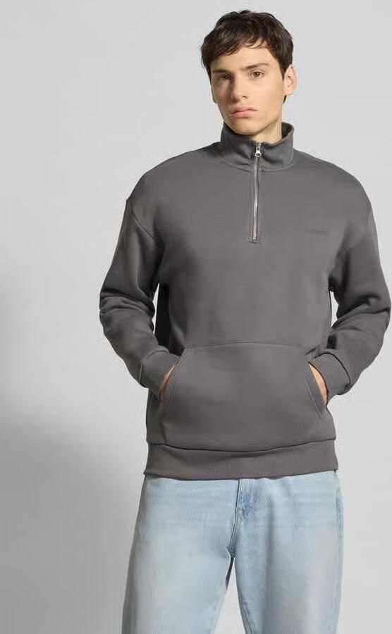 REVIEW Sweatshirt met opstaande kraag en ritssluiting - Foto 3