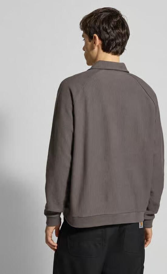 REVIEW Sweatshirt met polokraag