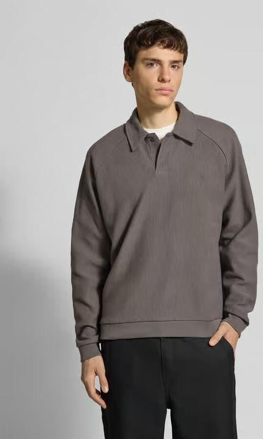REVIEW Sweatshirt met polokraag - Foto 2