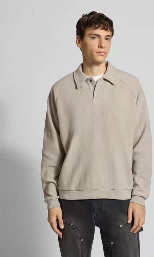 REVIEW Sweatshirt met polokraag - Foto 2