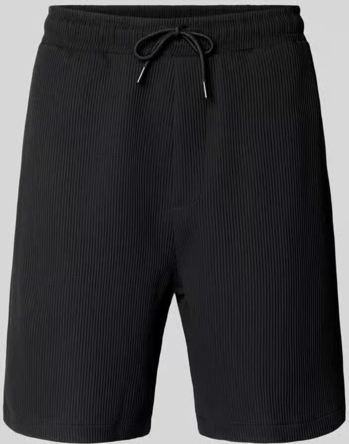 REVIEW Sweatshorts in met plissés look met elastische band - Foto 2