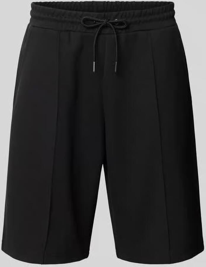 REVIEW Sweatshorts met elastische band en siernaden - Foto 2