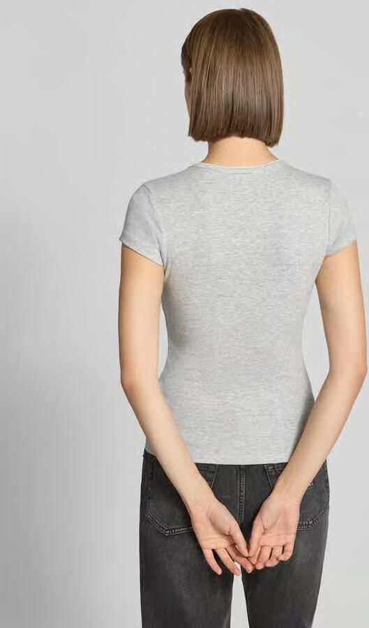 REVIEW T-shirt met kleine logo-opschrift - Foto 2