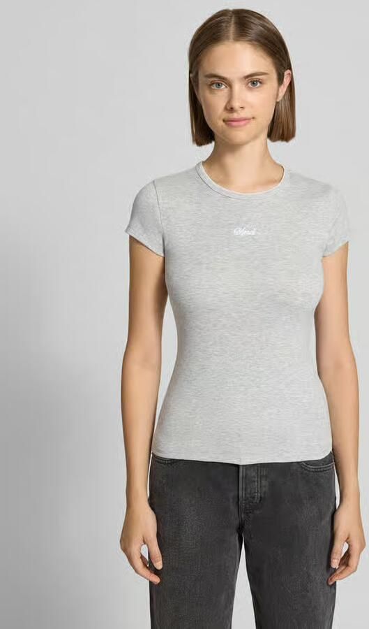 REVIEW T-shirt met kleine logo-opschrift - Foto 3