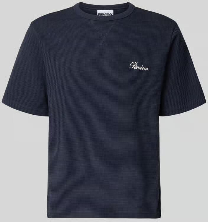 REVIEW T-shirt met label-stitching - Foto 2