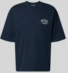 REVIEW T-shirt met labeldetail