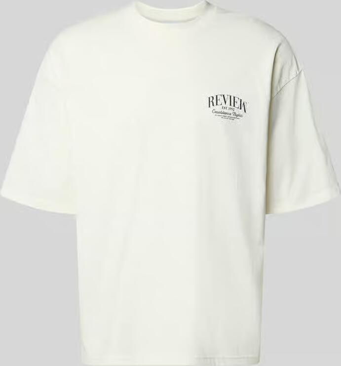 REVIEW T-shirt met labeldetail - Foto 2