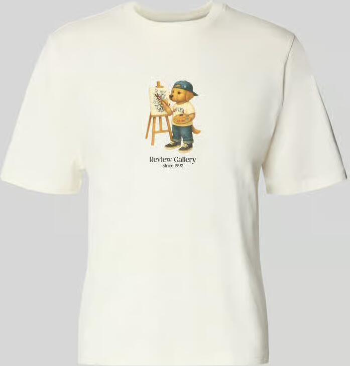 REVIEW T-shirt met motiefprint - Foto 2