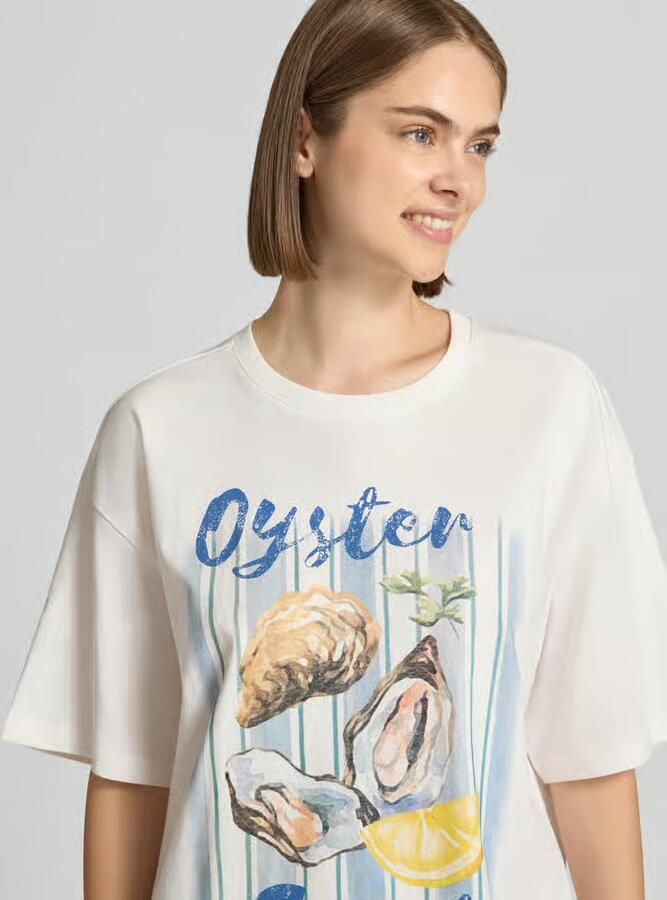 REVIEW T-shirt met motiefprint - Foto 2