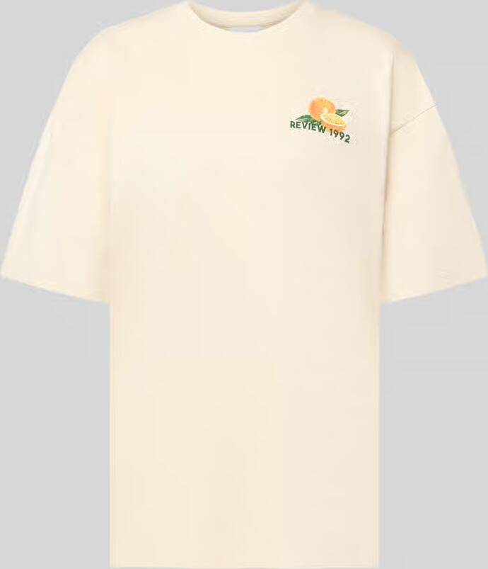REVIEW T-shirt met motiefprint op de achterkant - Foto 2