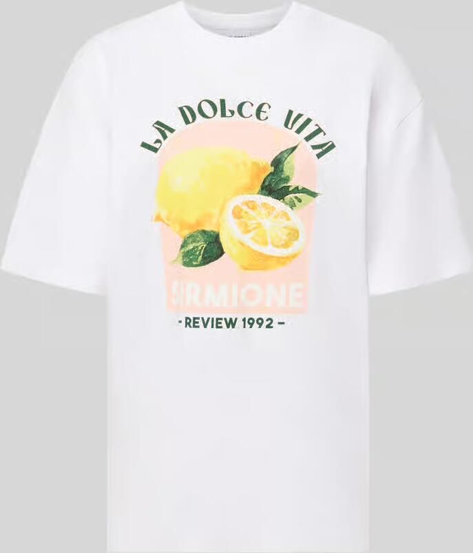 REVIEW T-shirt met motiefprint op de achterkant - Foto 2