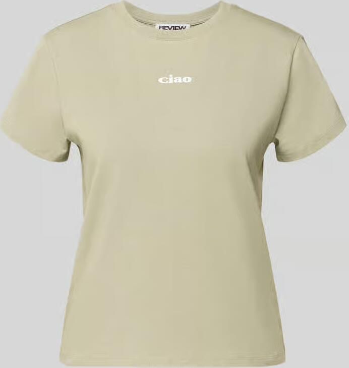 REVIEW T-shirt met print en ronde hals - Foto 2