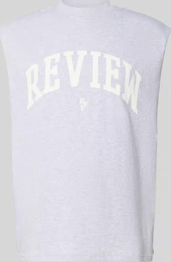 REVIEW tanktop met logoprint - Foto 2