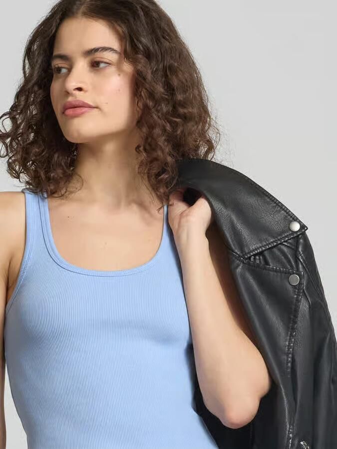 REVIEW Tanktop met ronde hals