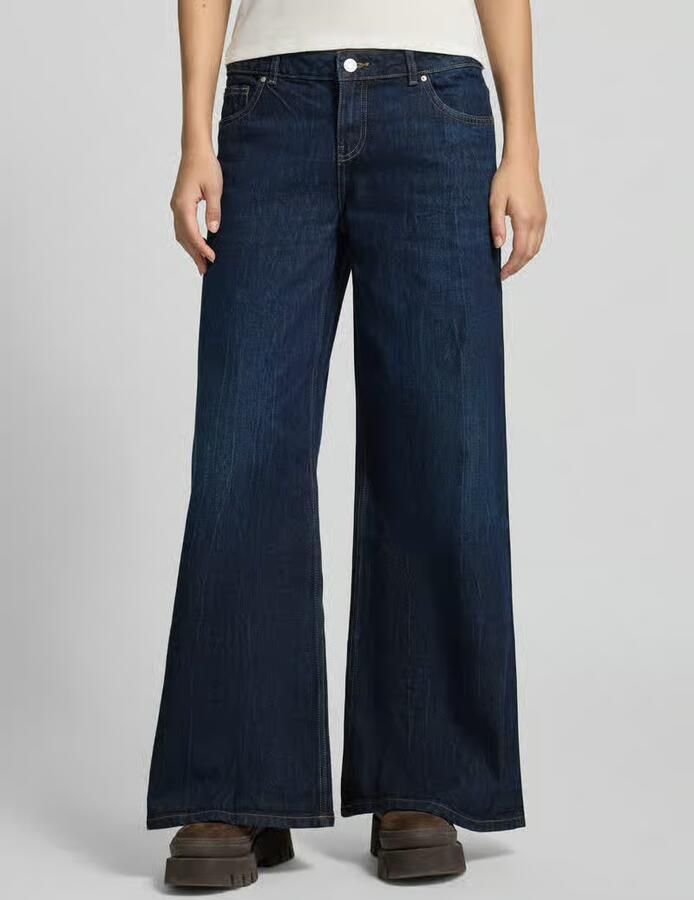 REVIEW wide fit jeans van puur katoen - Foto 3