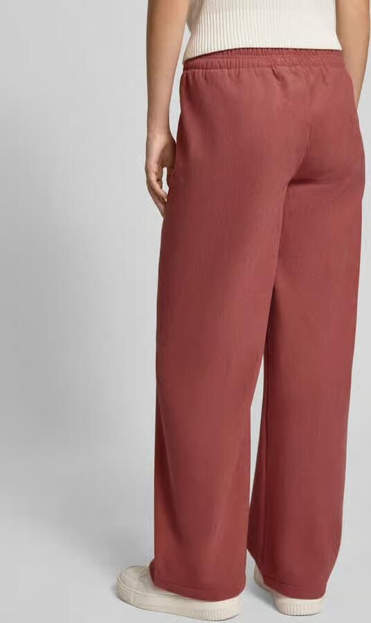 REVIEW Wide fit stoffen broek met elastische band