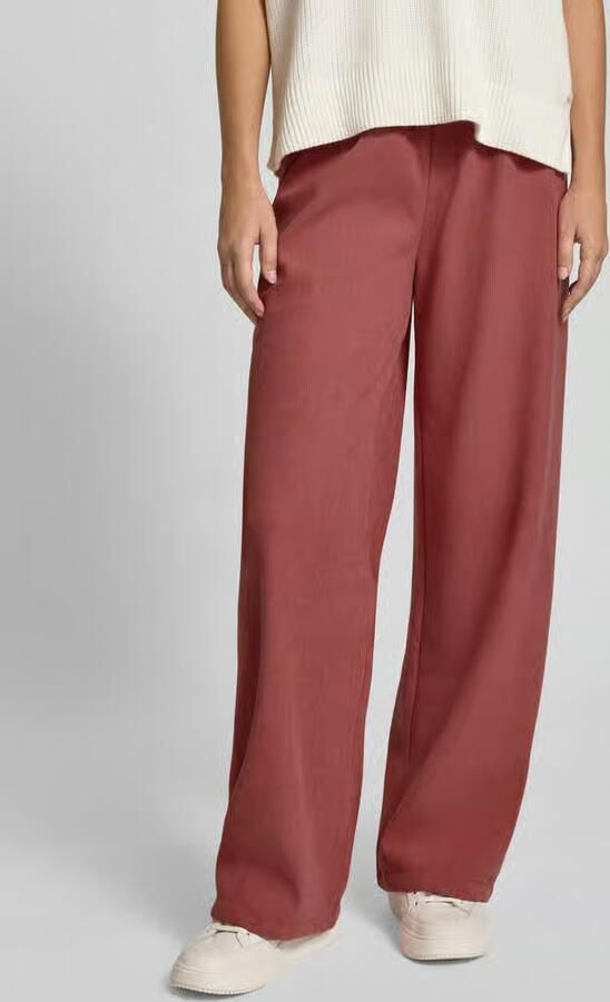 Review Wide fit stoffen broek met elastische band - Foto 2